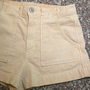 American Eagle corduroy jean shorts